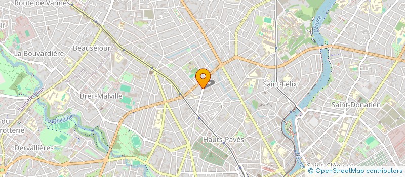 localisation de l'entreprise MADAME DIANE MORNET à NANTES