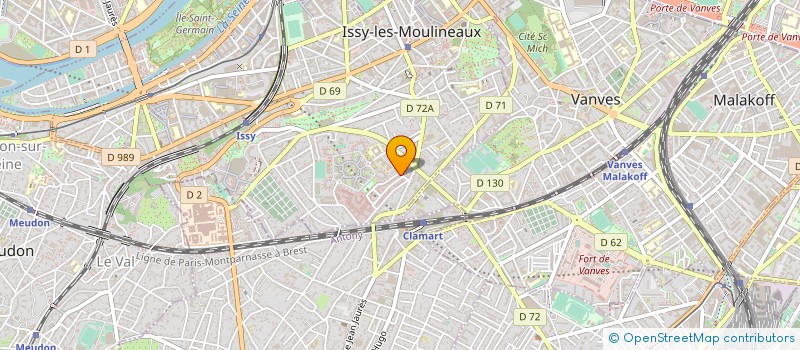 localisation de l'entreprise MADAME DIANE NAJIM à ISSY-LES-MOULINEAUX