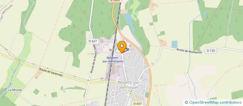 localisation de l'entreprise MADAME DIANE NGAKO TOUTCHEU à NOGENT-SUR-VERNISSON