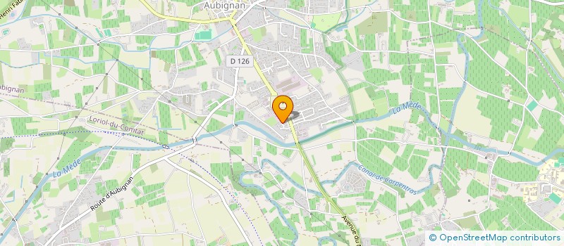 localisation de l'entreprise MADAME DIANE NOULOT  AUBIGNAN