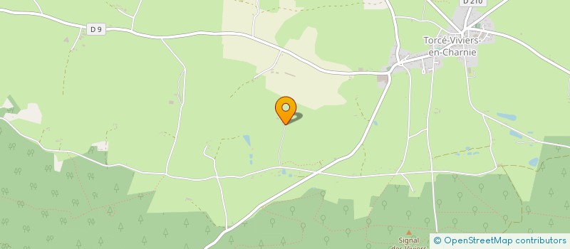localisation de l'entreprise MADAME DIANE NYS  TORCE-VIVIERS-EN-CHARNIE