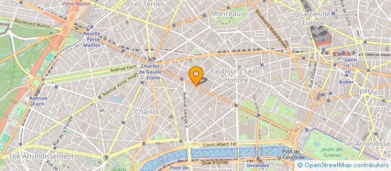 localisation de l'entreprise MADAME DIANE OBONGO ANGA à PARIS