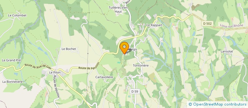 localisation de l'entreprise MADAME DIANE ORIOL  LES HAIES