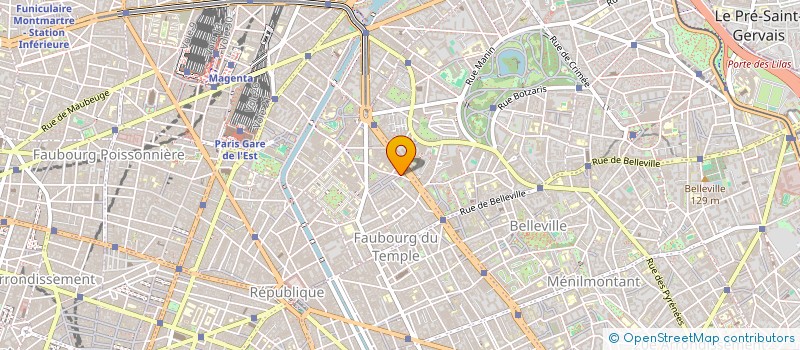 localisation de l'entreprise MADAME DIANE PHILIPPE  PARIS