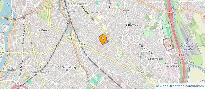 localisation de l'entreprise MADAME DIANE PICARD  TOULOUSE