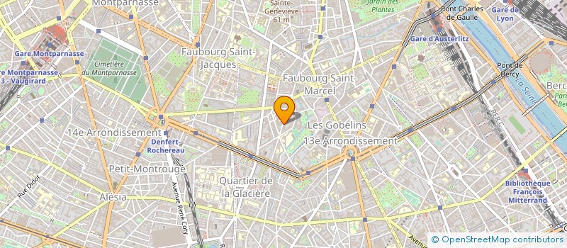 localisation de l'entreprise MADAME DIANE PINOT  PARIS