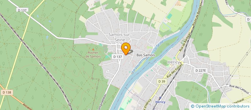 localisation de l'entreprise MADAME DIANE POITTEVIN DE LA FREGONNIERE à SAMOIS-SUR-SEINE