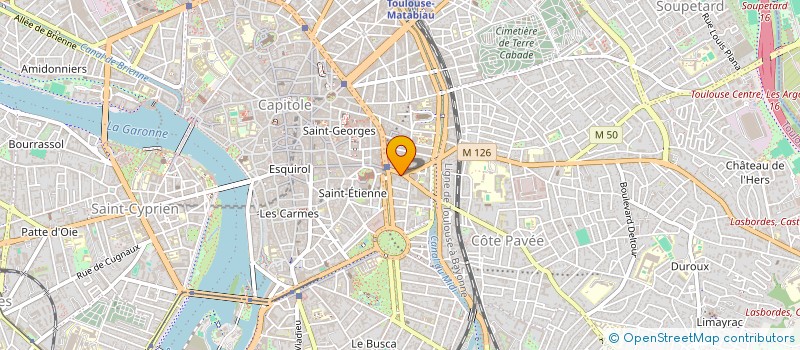 localisation de l'entreprise MADAME DIANE PREVOST à TOULOUSE