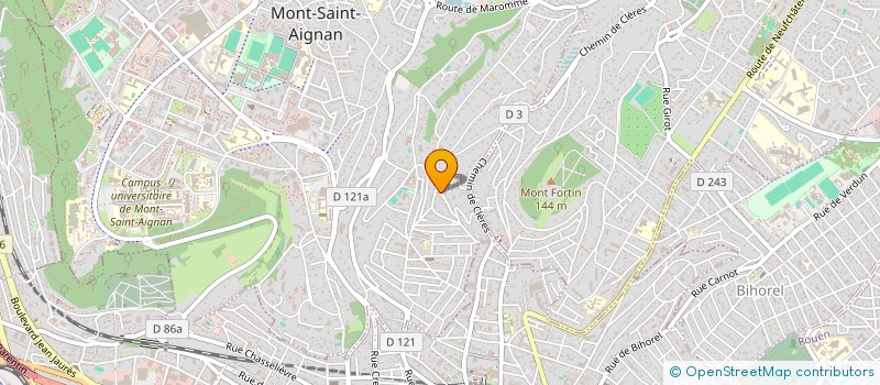 localisation de l'entreprise MADAME DIANE PROFFIT à MONT-SAINT-AIGNAN