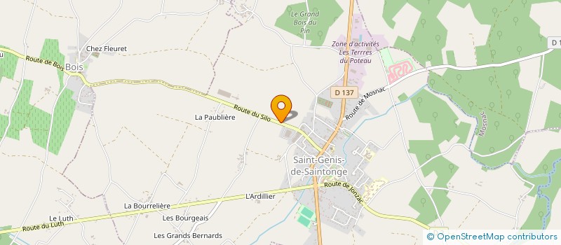 localisation de l'entreprise MADAME DIANE RASOAMPARANY à SAINT-GENIS-DE-SAINTONGE