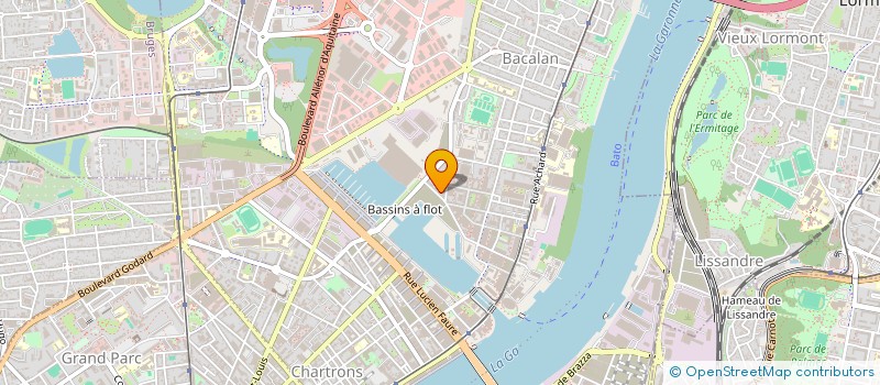 localisation de l'entreprise MADAME DIANE REYNAUD  BORDEAUX