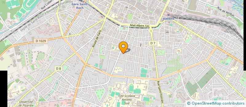 localisation de l'entreprise MADAME DIANE ROGER à AMIENS