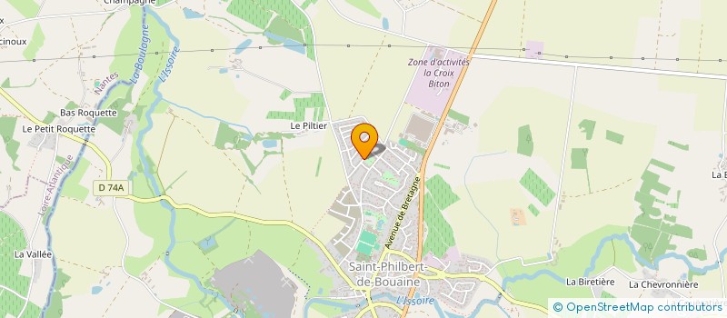 localisation de l'entreprise MADAME DIANE ROUILLE  SAINT-PHILBERT-DE-BOUAINE