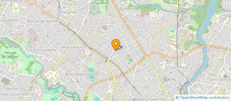 localisation de l'entreprise MADAME DIANE ROUSSEL à NANTES