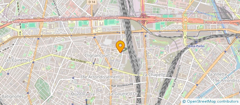 localisation de l'entreprise MADAME DIANE ROUSSON à MONTPELLIER