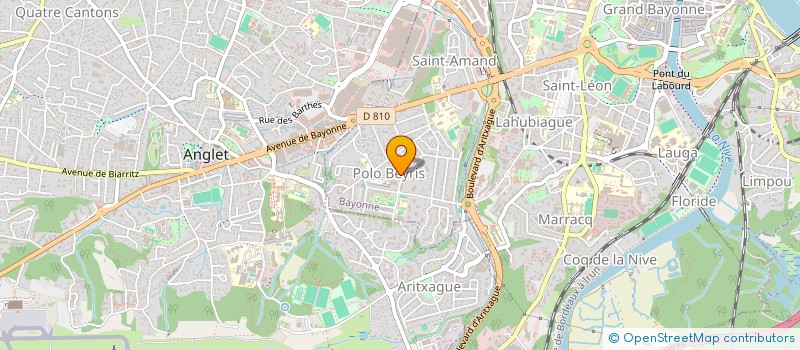 localisation de l'entreprise MADAME DIANE SALLES à BAYONNE