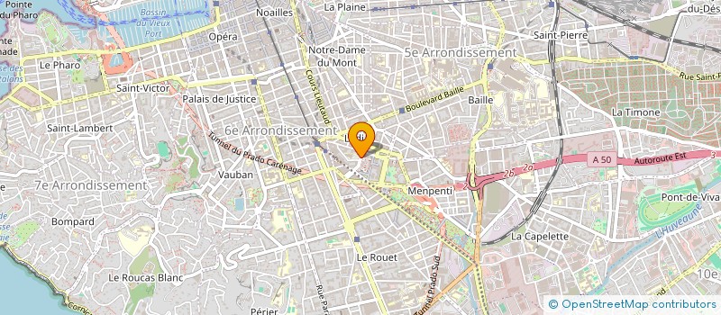 localisation de l'entreprise MADAME DIANE SAMBRONI  MARSEILLE
