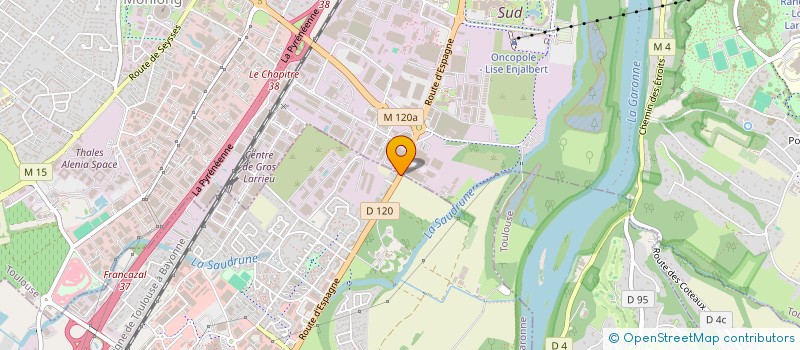 localisation de l'entreprise MADAME DIANE SAMNALPHAY à PORTET-SUR-GARONNE