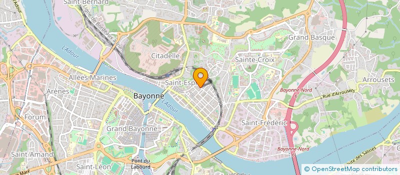 localisation de l'entreprise MADAME DIANE-SARAH ZERMATI à BAYONNE