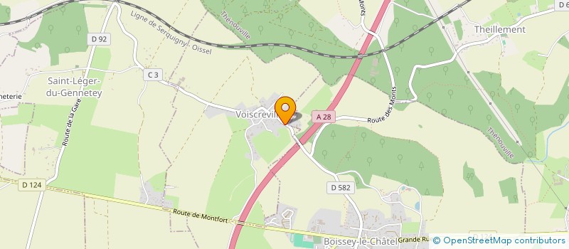 localisation de l'entreprise MADAME DIANE SAUTREUIL  VOISCREVILLE