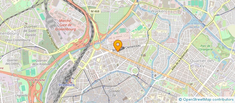 localisation de l'entreprise MADAME DIANE SCIANNIMANICO à STRASBOURG