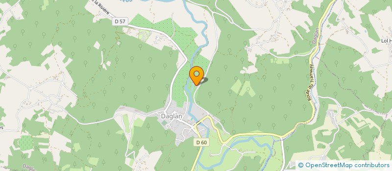 localisation de l'entreprise MADAME DIANE SHERMAN  DAGLAN