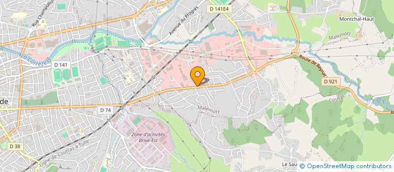 localisation de l'entreprise MADAME DIANE THOUVENIN  MALEMORT