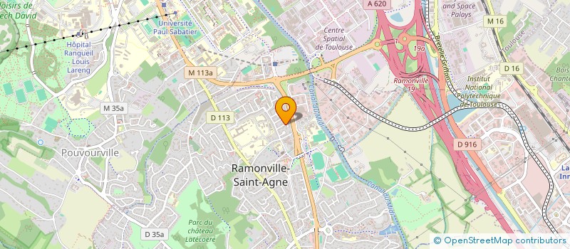 localisation de l'entreprise MADAME DIANE TROUILLET à RAMONVILLE-SAINT-AGNE