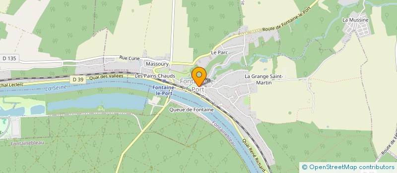 localisation de l'entreprise MADAME DIANE VITAL  FONTAINE-LE-PORT