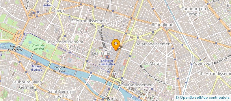 localisation de l'entreprise MADAME DIANE WONG à PARIS
