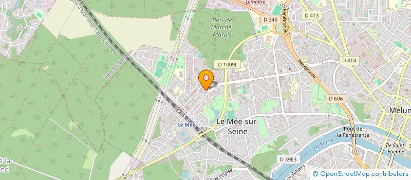 localisation de l'entreprise MADAME DIANI KONTE  LE MEE-SUR-SEINE