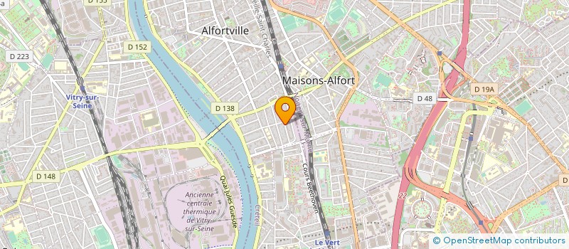 localisation de l'entreprise MADAME DIANITA FRUNZA à ALFORTVILLE