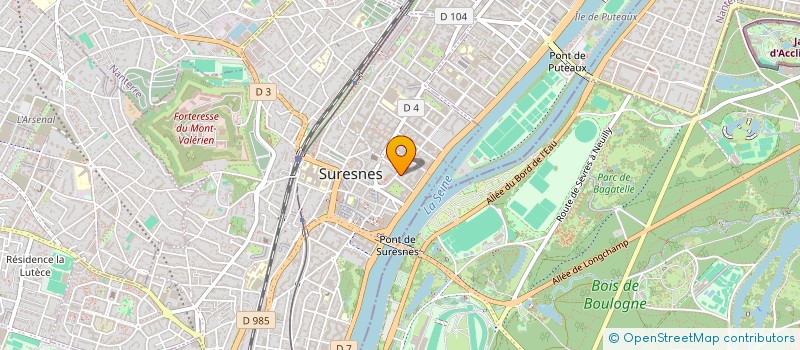 localisation de l'entreprise MADAME DIANKE KINDELY à SURESNES