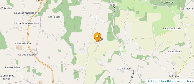 localisation de l'entreprise MADAME DIANNE ROOT  LE MESNIL-ADELEE