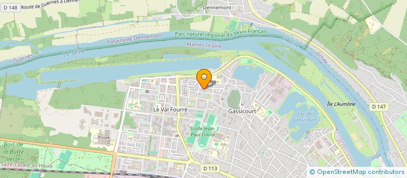 localisation de l'entreprise MADAME DIARIATA SIBY  MANTES-LA-JOLIE