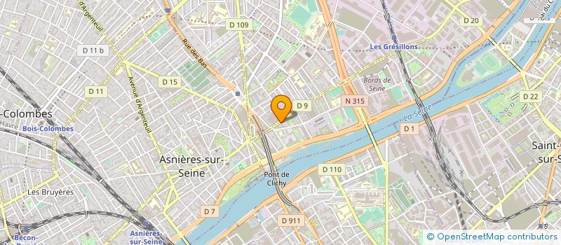 localisation de l'entreprise MADAME DIARIATOU SALL  ASNIERES-SUR-SEINE