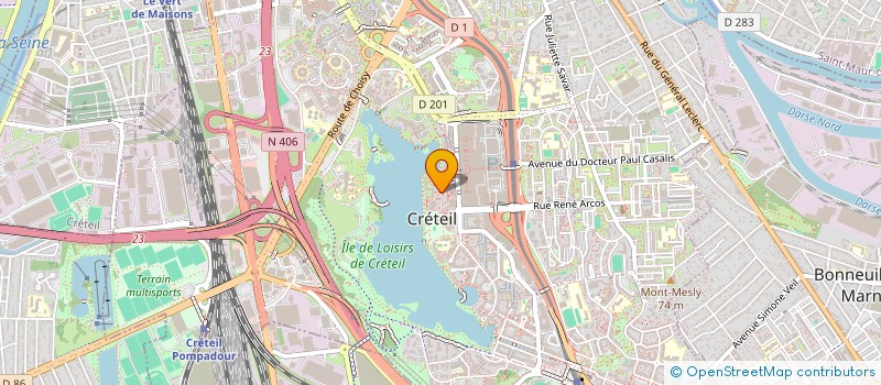 localisation de l'entreprise MADAME DIARIETOU DABO  CRETEIL