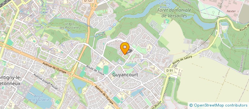 localisation de l'entreprise MADAME DIARIYATOU NIAKATE  GUYANCOURT