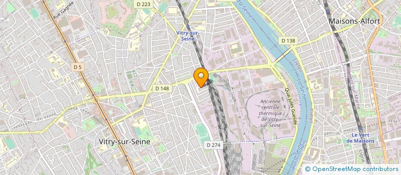localisation de l'entreprise MADAME DIARRA BARRY à VITRY-SUR-SEINE