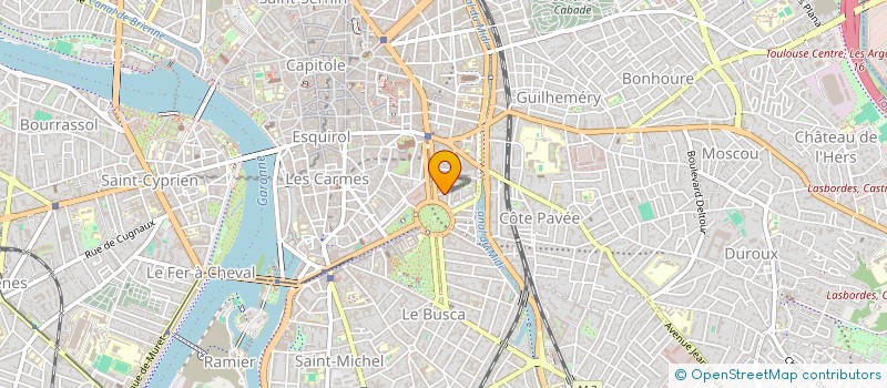 localisation de l'entreprise MADAME DIARRAH ALASSANE DIABATE  TOULOUSE