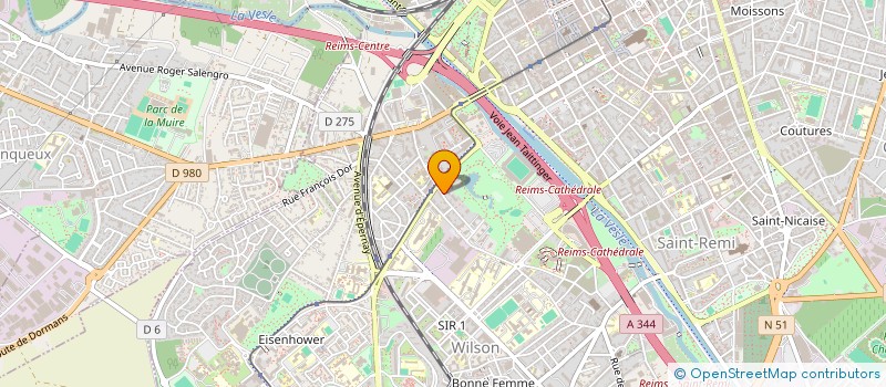 localisation de l'entreprise MADAME DIARRAYE DANSO  REIMS