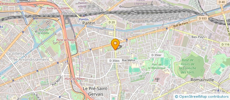 localisation de l'entreprise MADAME DIARRIYATOU NIAKATE à PANTIN
