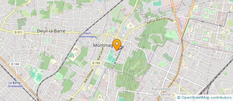 localisation de l'entreprise MADAME DIARYATOU DEMBA  MONTMAGNY