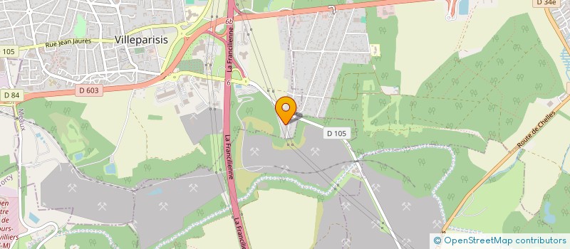 localisation de l'entreprise MADAME DICRA YEDESS  VILLEPARISIS