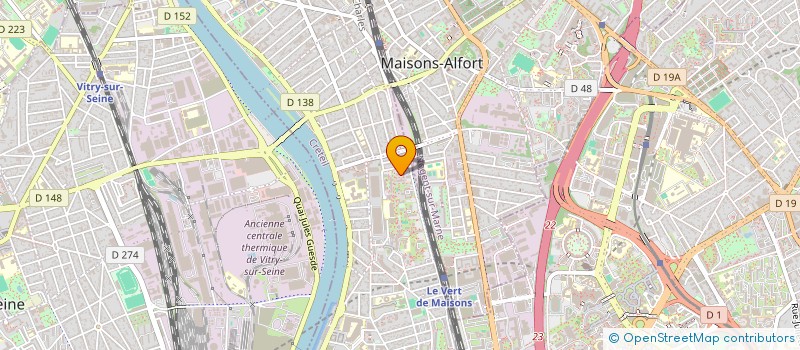 localisation de l'entreprise MADAME DIDDYA SI FODIL  ALFORTVILLE