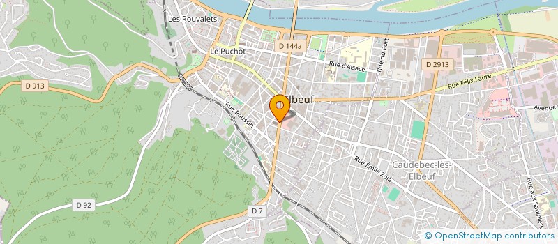 localisation de l'entreprise MADAME DIDIA DE NOBREGA NUNES  ELBEUF