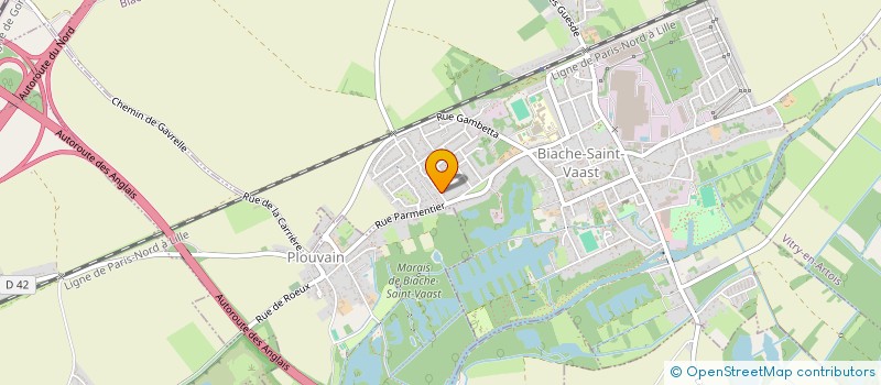 localisation de l'entreprise MADAME DIDIER BAILLIEN  BIACHE-SAINT-VAAST