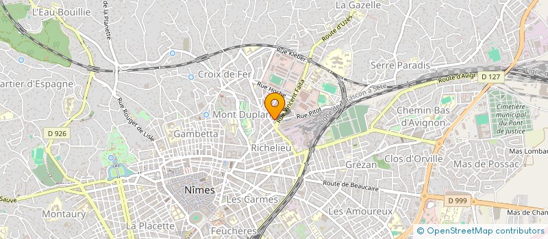 localisation de l'entreprise MADAME DIDIER BLONDEAU  NIMES