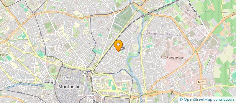 localisation de l'entreprise MADAME DIDIER BORDELIER à MONTPELLIER