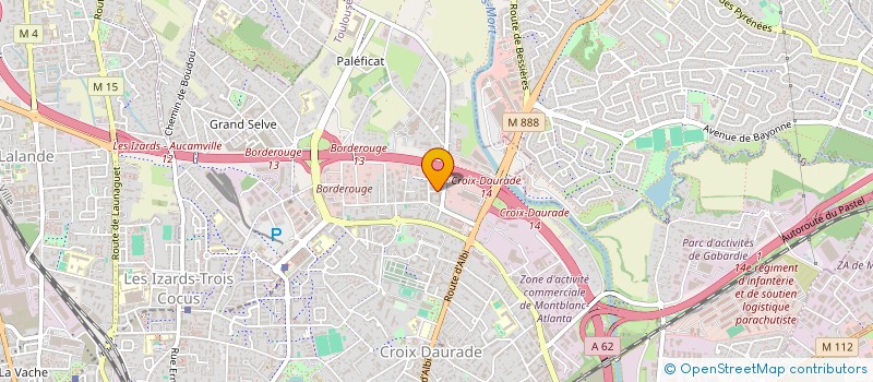 localisation de l'entreprise MADAME DIDIER SANNA  TOULOUSE